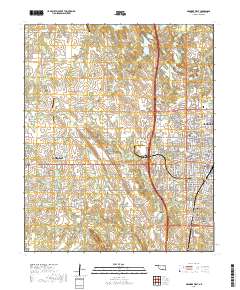 Ardmore West 2018 topographic map thumbnail