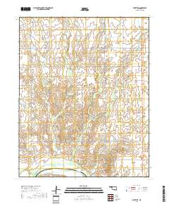 Arnett SE 2018 topographic map thumbnail