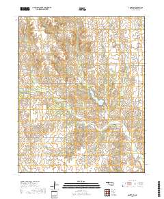 Arnett SW 2018 topographic map thumbnail