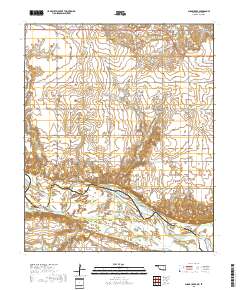 Augar Creek 2018 topographic map thumbnail