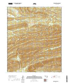 Baker Mountain 2018 topographic map thumbnail