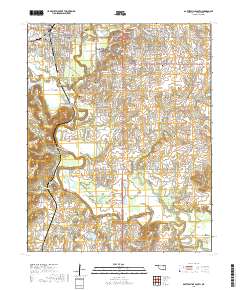 Bartlesville South 2019 topographic map thumbnail