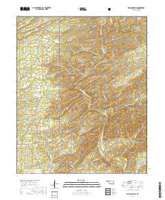 Bear Mountain 2018 topographic map thumbnail