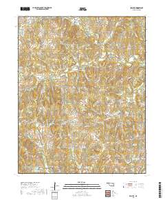 Bellvue 2018 topographic map thumbnail