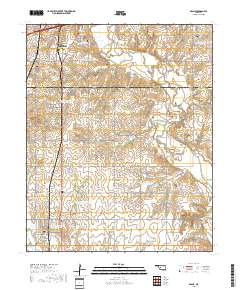 Bessie 2018 topographic map thumbnail