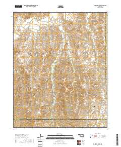 Big Kiowa Creek 2018 topographic map thumbnail