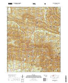 Blackjack Ridge 2018 topographic map thumbnail
