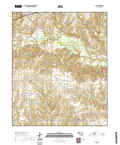 Blue 2018 topographic map thumbnail