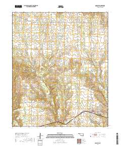 Bokchito 2018 topographic map thumbnail