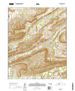 Bokoshe 2018 topographic map thumbnail
