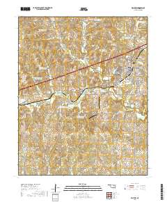 Bristow 2018 topographic map thumbnail