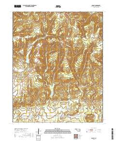 Brushy 2018 topographic map thumbnail