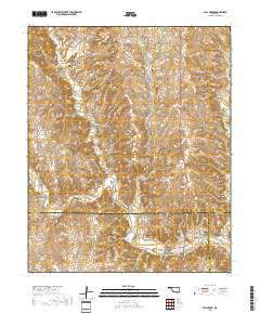 Bull Creek 2018 topographic map thumbnail