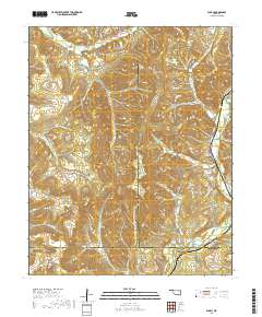 Bunch 2019 topographic map thumbnail