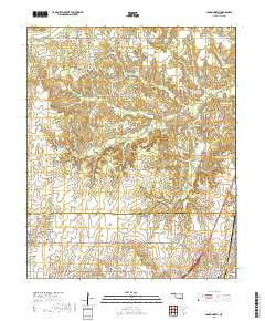 Caddo North 2018 topographic map thumbnail