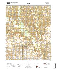 Caddo NW 2018 topographic map thumbnail