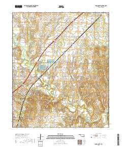 Caddo South 2018 topographic map thumbnail