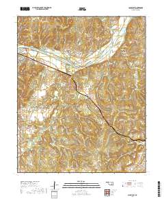 Calvin East 2018 topographic map thumbnail