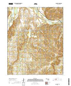 Calvin West 2018 topographic map thumbnail