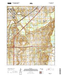 Catoosa 2019 topographic map thumbnail