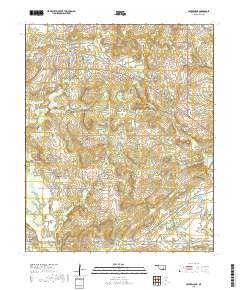 Centrahoma 2018 topographic map thumbnail