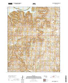 Charley Creek East 2018 topographic map preview