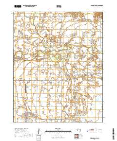 Cherokee North 2018 topographic map thumbnail