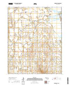 Cherokee South 2018 topographic map thumbnail