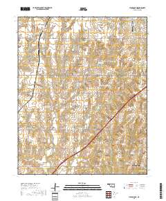 Chickasha NE 2018 topographic map thumbnail