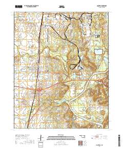 Chouteau 2019 topographic map thumbnail