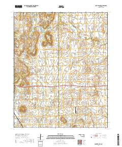 Chouteau NW 2019 topographic map thumbnail