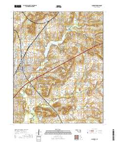 Claremore 2019 topographic map thumbnail