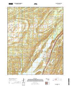 Coalgate SE 2019 topographic map thumbnail
