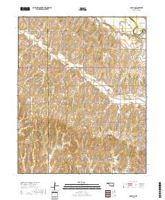 Cogar SE 2018 topographic map thumbnail