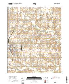Cordell 2018 topographic map thumbnail