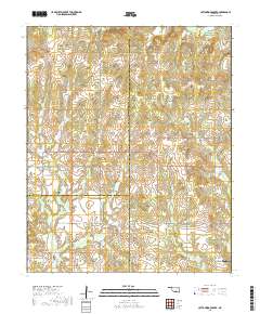 Cottonwood Creek 2018 topographic map thumbnail