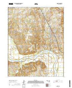 Coweta 2018 topographic map thumbnail