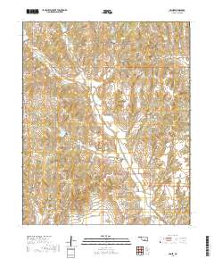 Criner 2018 topographic map thumbnail