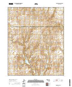 Crowder Lake 2018 topographic map thumbnail