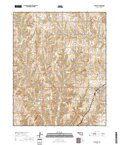 Custer City 2018 topographic map thumbnail