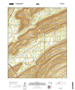 Daisy 2019 topographic map thumbnail