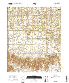 Delhi 2018 topographic map thumbnail