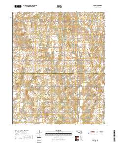 Denton 2018 topographic map thumbnail