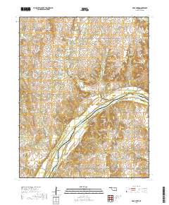 Doga Creek 2018 topographic map thumbnail