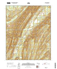 Dunbar 2019 topographic map thumbnail