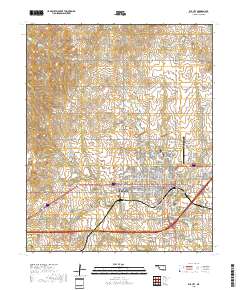 Elk City 2018 topographic map thumbnail