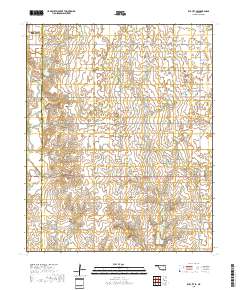 Elk City SE 2018 topographic map thumbnail