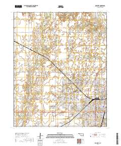 Enid West 2018 topographic map thumbnail