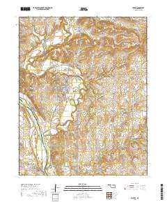 Fairfax 2018 topographic map thumbnail