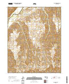 Flying Creek 2018 topographic map thumbnail